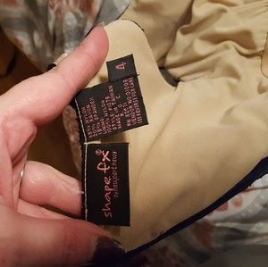 Black lace dress w nude lining